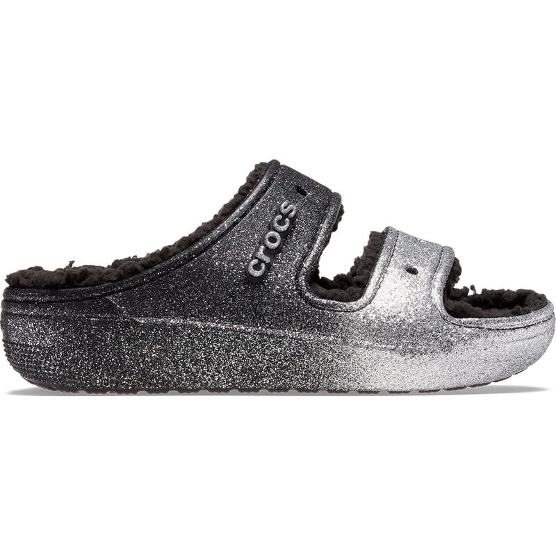 Crocs Women's Cozy Glitter Lined Clogs image number 0