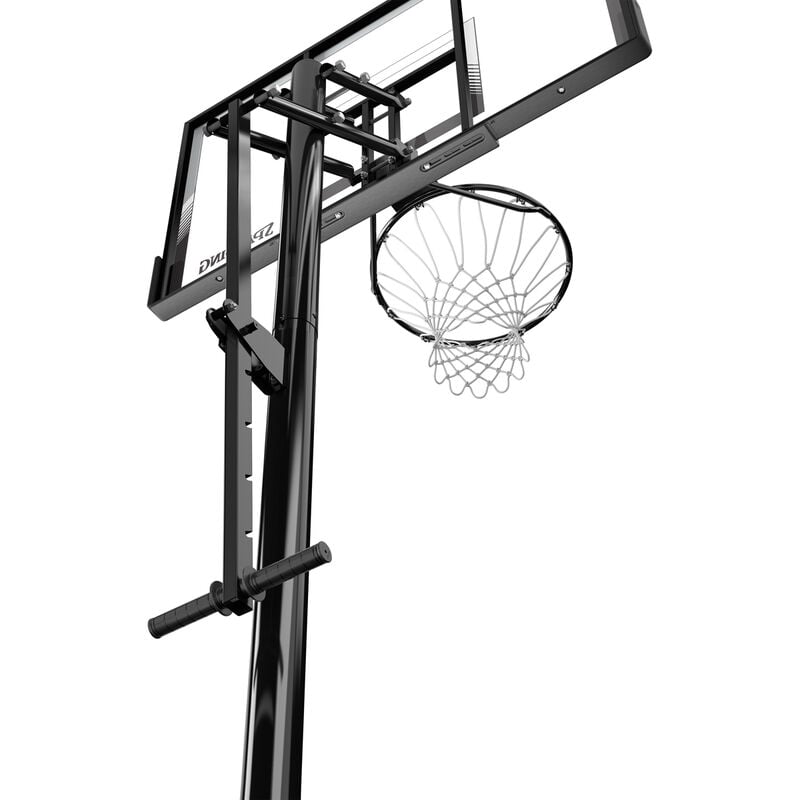 Spalding 50" Shatter-proof Polycarbonate Quick Glide Portable Basketball Hoop, , large image number 3