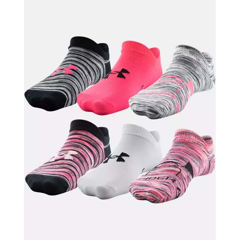 Under Armour Girls' 6 Pack No Show Shows image number 0