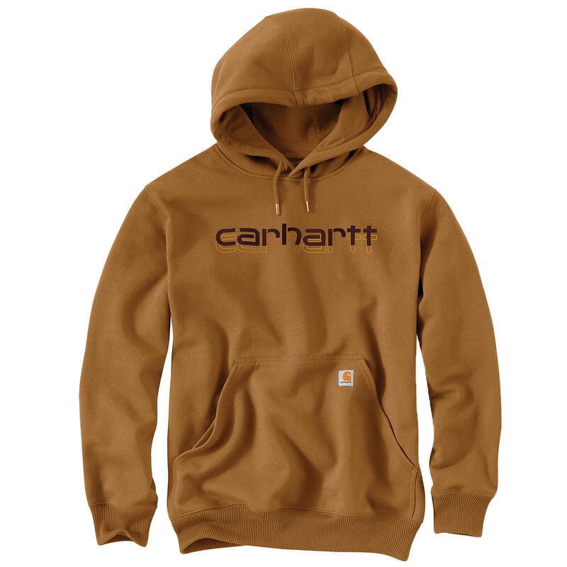 Carhartt Men's Rain Defender Logo Sweatshirt image number 0