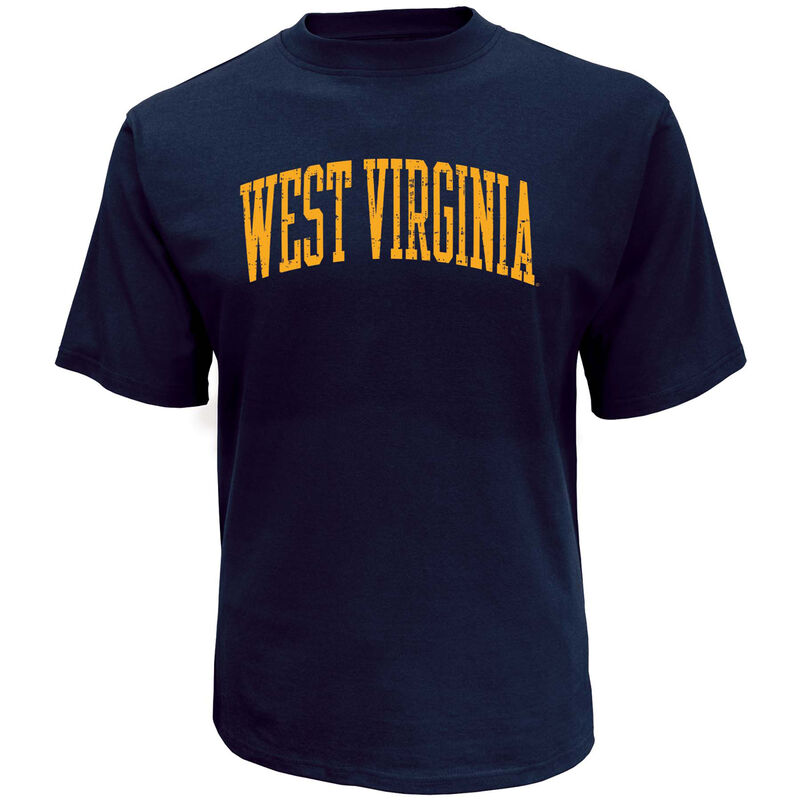 Knights Apparel Men's University of West Virginia Script Short Sleeve T-Shirt image number 0