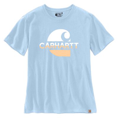 Carhartt Loose Fit Heavyweight Short-Sleeve Faded C Graphic T-Shirt