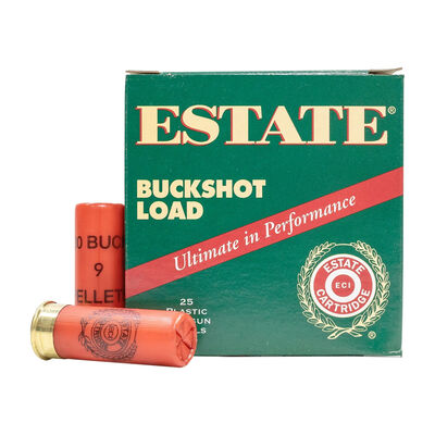 Estate Cartridg 00 12 Gauge Buckshot