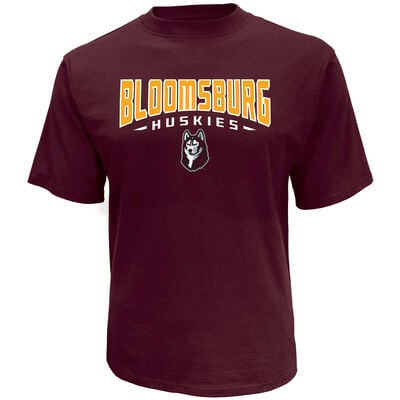 Knights Apparel Men's Bloomsburg University Classic Arch Short Sleeve T-Shirt