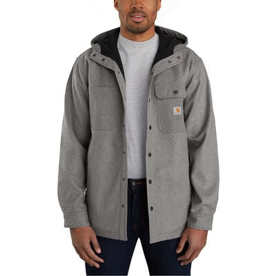 Carhartt Men's Rain Defender® Relaxed Fit Heavyweight Hooded Shirt Jacket