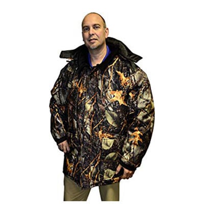 World Famous Men's Insulated Hooded Hunting Jacket