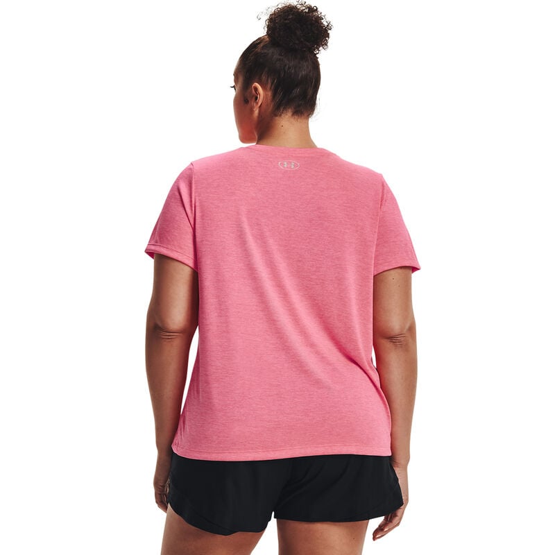 Under Armour Women's Plus Size Tech Twist Short Sleeve V-Neck Tee image number 2