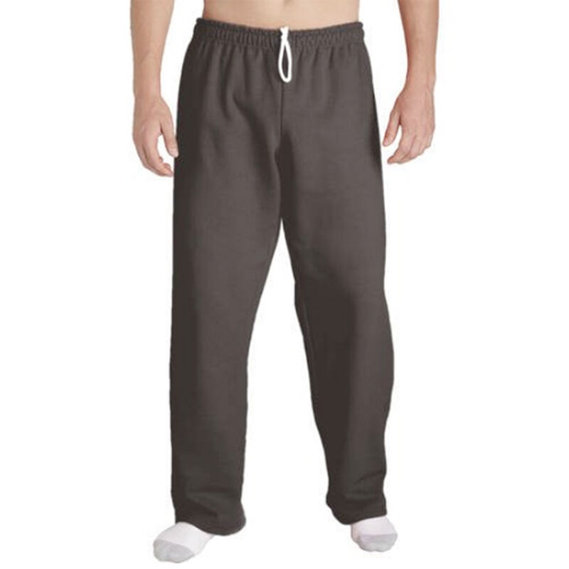 Gildan Men's Open Bottom Pocketed Jersey Pants image number 0