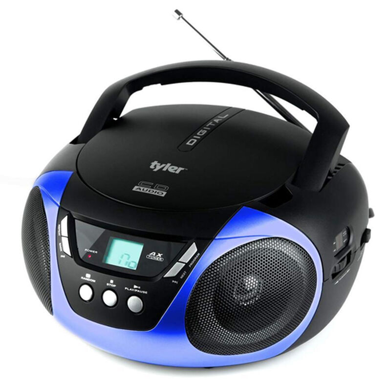 Tyler Portable Sport Stereo CD Player with AM/FM Radio, , large image number 0