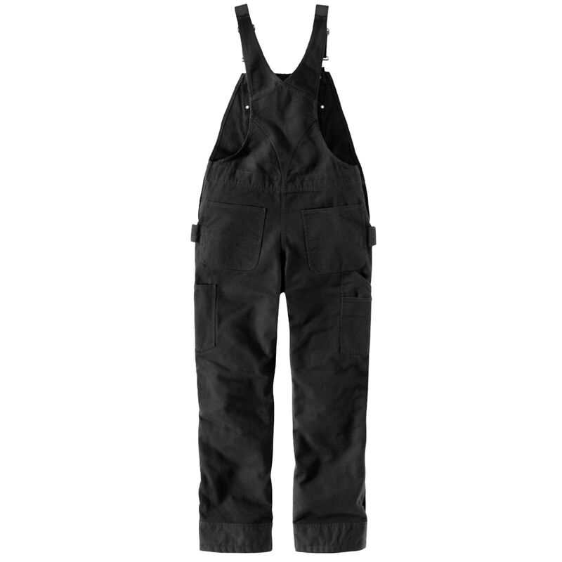 Carhartt Women's Relaxed Fit Washed Duck Insulated Bib Overalls image number 1