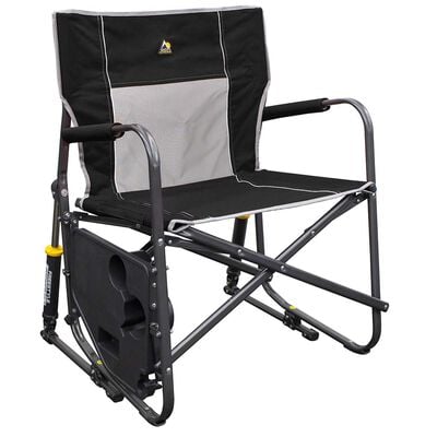 Gci Freestyle Rocker XL Folding Chair with Side Table