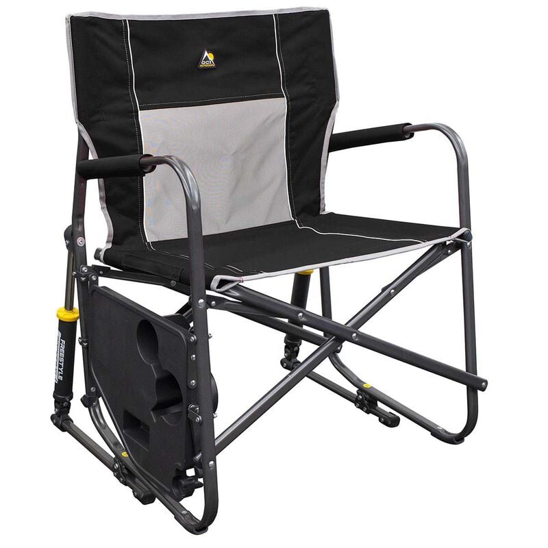 Gci Freestyle Rocker XL Folding Chair with Side Table image number 1