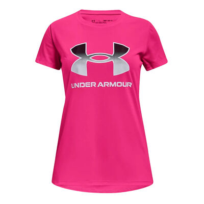 Under Armour Girls' Tech Sportstyle Solid Tee