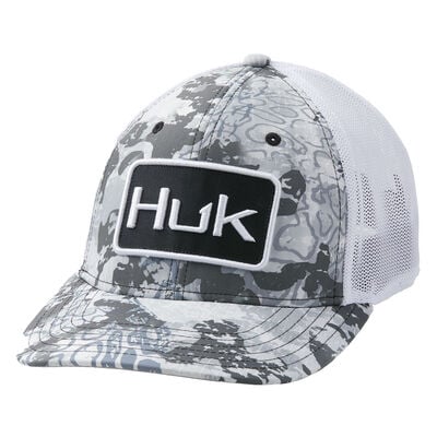 Huk Men's Camo Stretch Trucker Hat