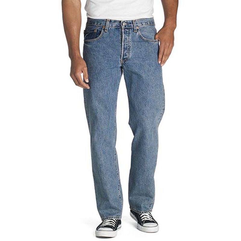 Levi's Men's 501 Medium Stonewash Original Fit Jean image number 0