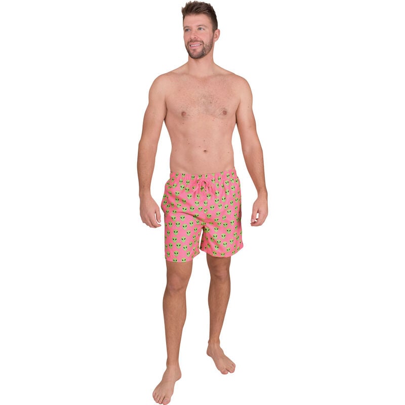 Canyon Creek Men's Alien Print Volley Shorts image number 1