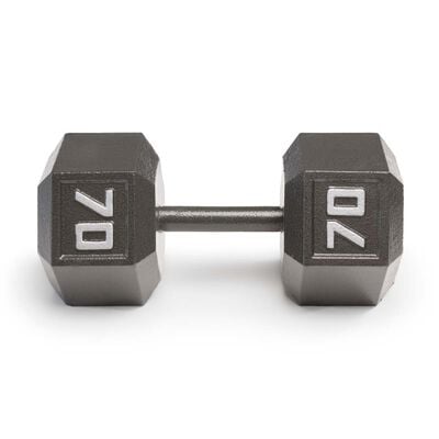 Marcy 70lb Cast Iron Hex Dumbbell