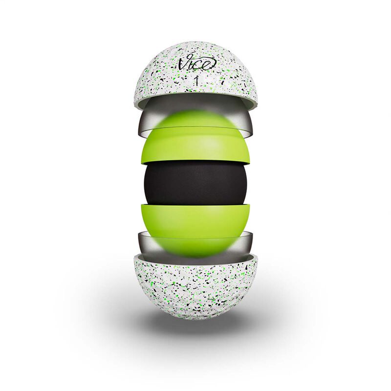 Vice Golf Pro Plus Green/Black Drip 12 Pack Golf Balls image number 4