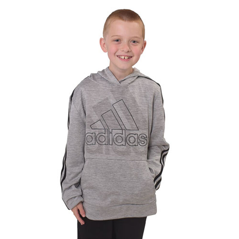 adidas Boys' Statement Badge of Sport Pullover Hoodie image number 0