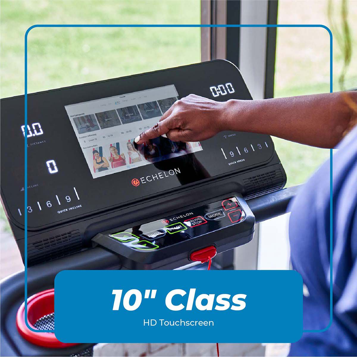 Treadmill with screen hotsell classes