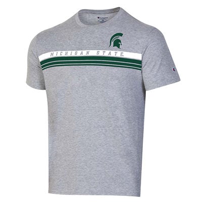 Champion Michigan State Lined Short Sleeve Tee