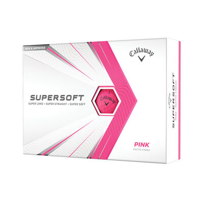 Callaway Golf Supersoft Pink Golf Balls 12 Pack