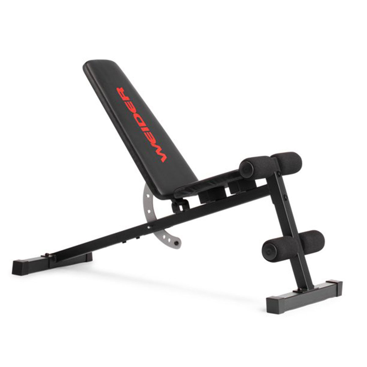 Weider legacy adjustable slant bench for dumbbell weight training and body weight exercises outlet