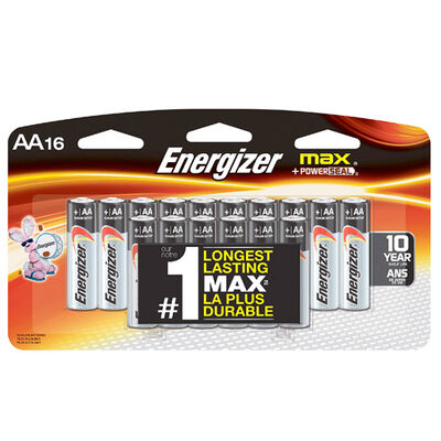 Energizer Max AA Batteries 16-Pack