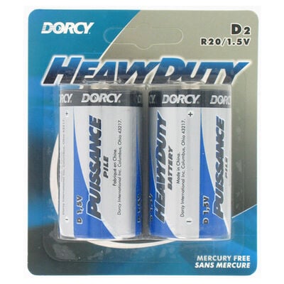 Dorcy D-Cell Batteries 2-Pack