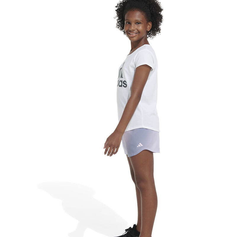 adidas Girls' AEROREADY® Ombr  Shorts image number 2