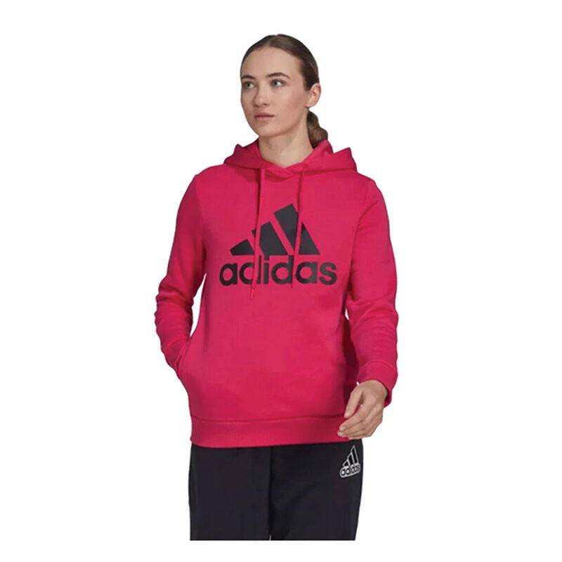 adidas Women's Loungewear Essentials Logo Fleece Hoodie image number 2