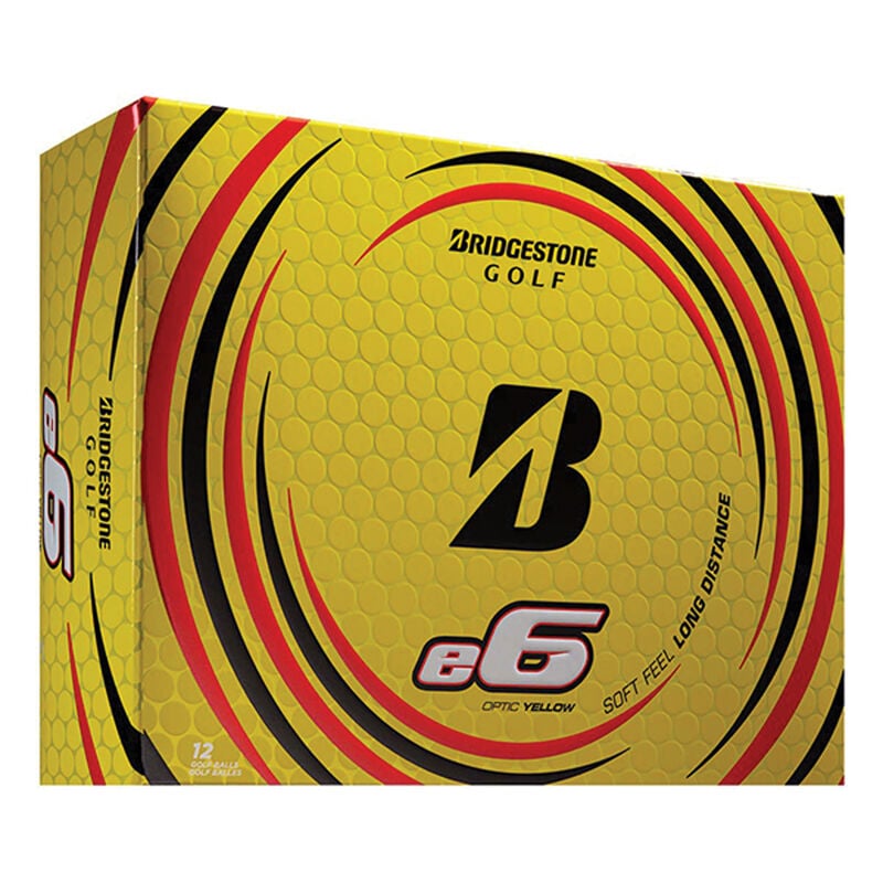 Bridgestone E6 Yellow 12 Pack Golf Balls image number 0