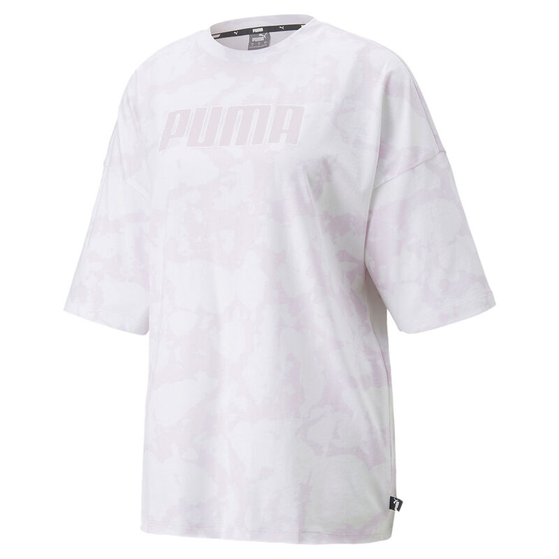 Puma Women's Summer Graphic All Over Print Short Sleeve Tee image number 1