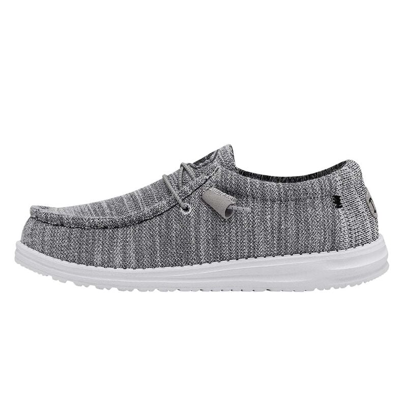 HeyDude Men's Wally Stretch Mix Granite Shoes image number 0