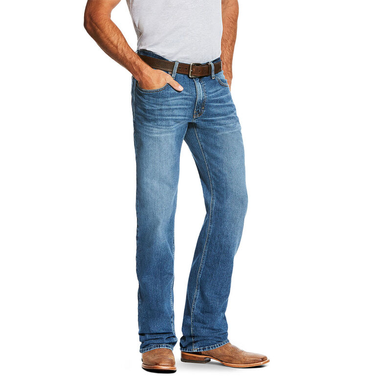 Ariat Men's Relaxed Stretch Legacy Boot Cut Jeans image number 0