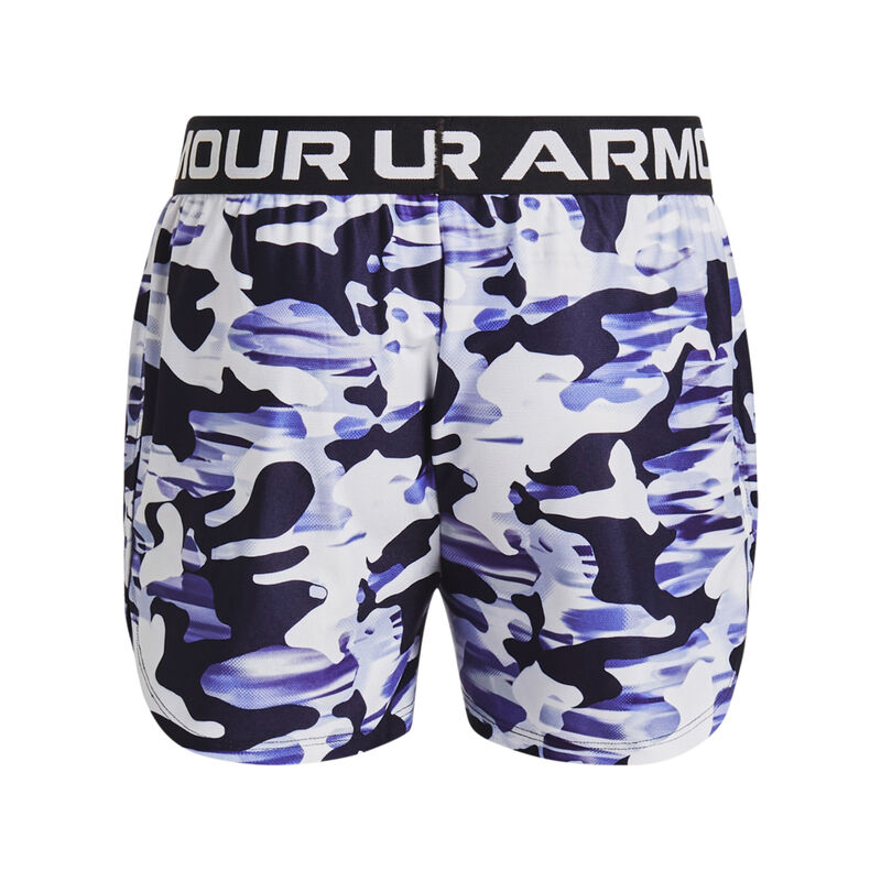 Under Armour Girls' Play Up Printed Shorts image number 1