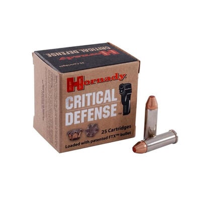 Hornady Critical Defense Ammunition 38 Special
