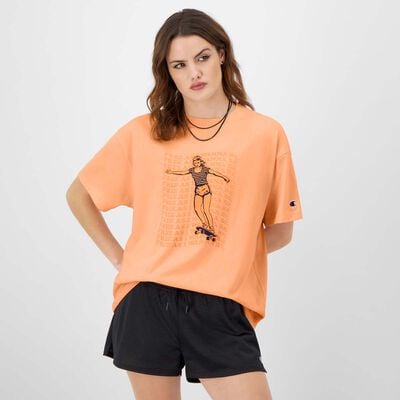 Champion Women's Loose Fit Tee - Graphic