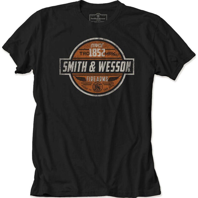 Smith & Wesson Vintage Garage Sign Tee Shirt image number 0