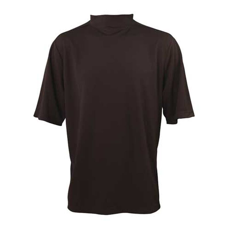 Men's Mock Turtleneck Short Sleeve Golf Shirt, , large image number 0