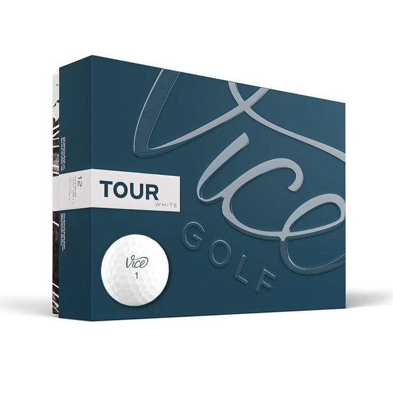 Vice Golf Vice Tour White 12 Pack Golf Balls image number 0