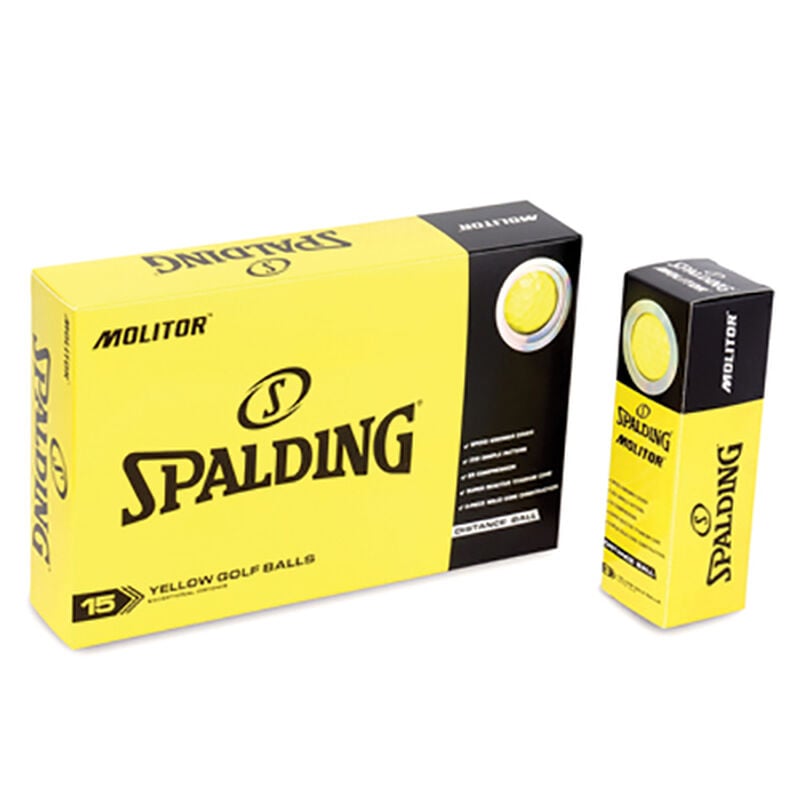 Spalding Molitor Golf Balls - 15-Pack image number 0