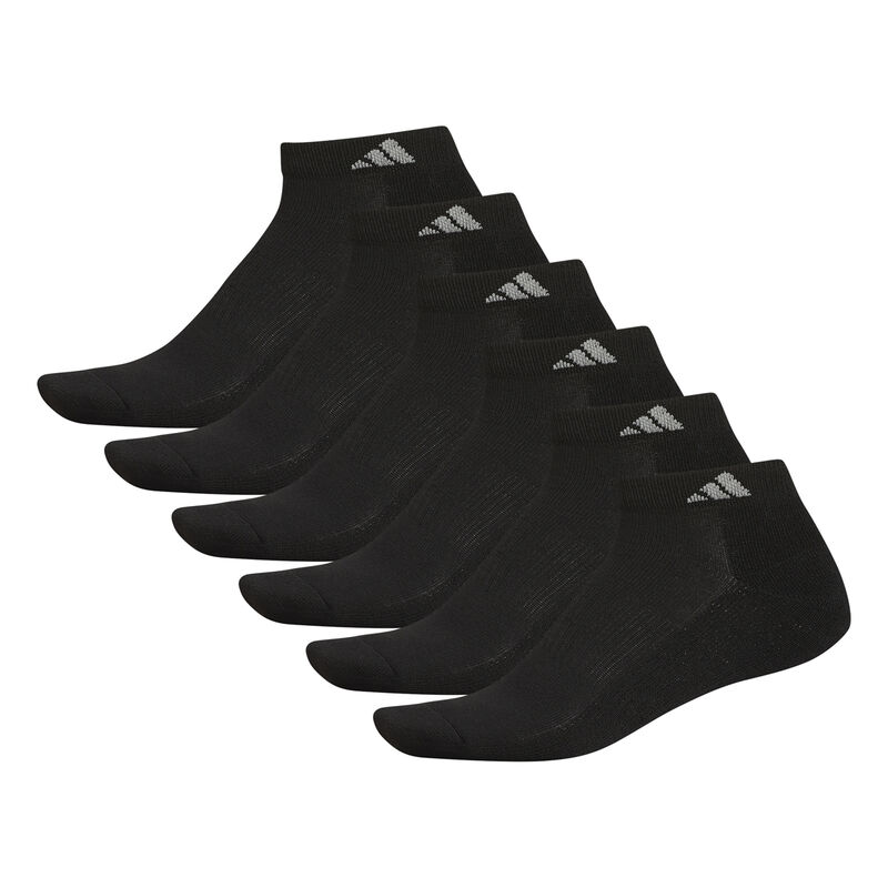 adidas Men's Cushioned 6-Pack Low Cut Socks image number 5