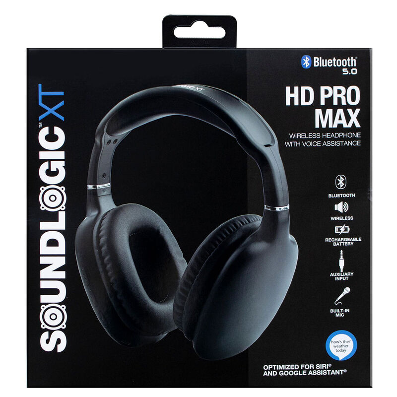 Sound Logic HD Pro-Max Bluetooth Headphones image number 0