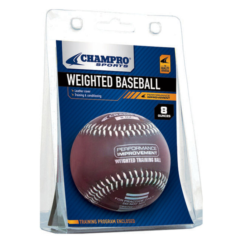Champro 8 oz. Weighted Training Baseball, , large image number 0