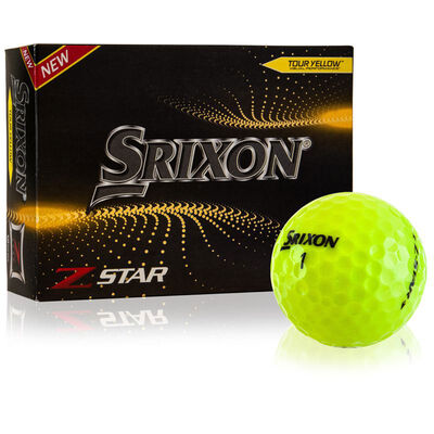 Srixon Z-Star 7 Yellow 12 Pack Golf Balls
