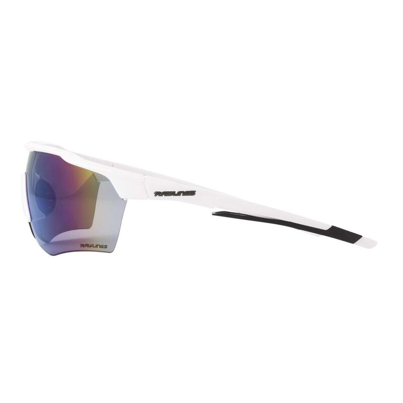 Rawlings Youth Youth White Blue Shield Marquis Sunglasses image number 2