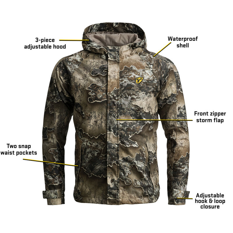 Blocker Outdoors Men's Drencher Jacket with Hood image number 4