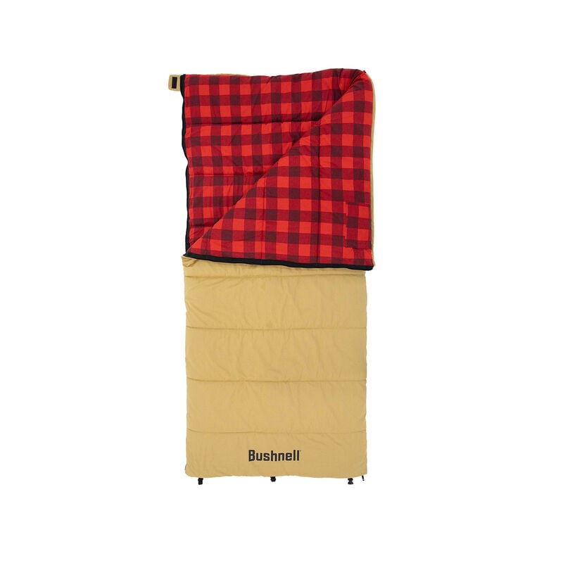 Bushnell Bushnell 30F Rectangular Canvas Sleeping Bag image number 1