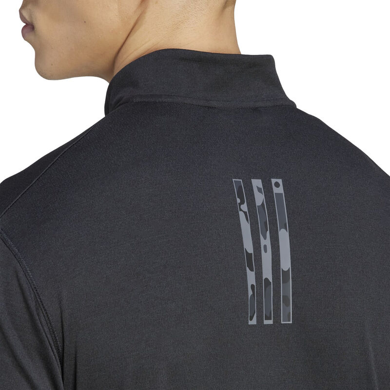 adidas Men's Train Essentials Seasonal Training 1/4-Zip Long Sleeve Sweatshirt image number 8